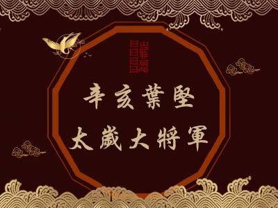 辛亥葉堅太歲大將軍-玄天上帝